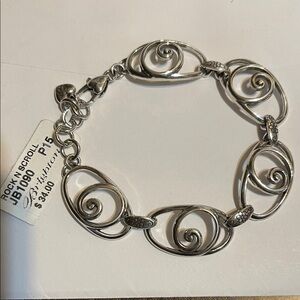 Brighton Silver Swirl Bracelet